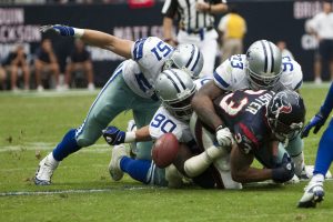 American Football wedstrijd