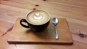 San Sebastian old town coffee