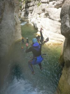 Canyoning in Frankrijk