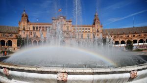 Sevilla Spanje plaza Espana